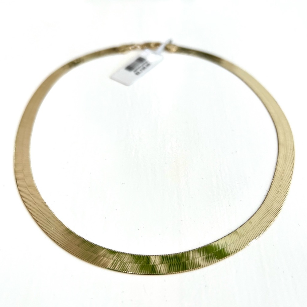 LANA Jewelry Liquid Gold Mega Chain Choker Necklace 15"